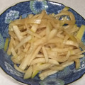 きらり流れ星's cooksnap of when they made 大根の山椒炒め.