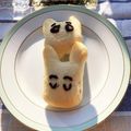 ナピト's cooksnap of when they made ムーミンとフローレンのチョコパン.