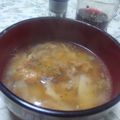 うたかた。's cooksnap of when they made コストコのロティサリーチキン使ってスープ.