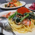 せとなっちゃん's cooksnap of when they made いくらと鮭ときのこのクリームパスタ♡.