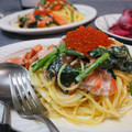 せとなっちゃん's cooksnap of when they made いくらと鮭ときのこのクリームパスタ♡.