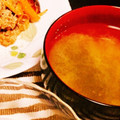 くーー〜's cooksnap of when they made とろろ昆布の味噌汁.