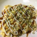 ブータレブー's cooksnap of when they made 冷凍たこ焼きオムレツ.