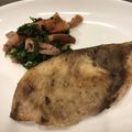 ポタージュー's cooksnap of when they made ぶりのソテー☆青じそベーコン添え.
