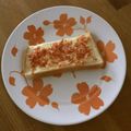 クック1FX93J☆'s cooksnap of when they made 朝食に！桜海老のチーズもち麦トースト.