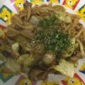 キャップとラム's cooksnap of when they made 豚バラとニラのシンプル焼きうどん.