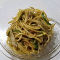 tamago大好き's cooksnap of when they made 豚肉・もやし・ピーマンペペロンチーノ炒め.