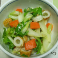 おやんず's cooksnap of when they made セロリとちくわのさっぱりサラダ.