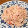 因幡☆うさぎ's cooksnap of when they made 簡単！ガーリックたらこチャーハン.