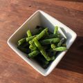 栗丸うさぎ's cooksnap of when they made インゲン♬黒胡麻和え.