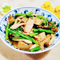 ももちゃんのれしぴ's cooksnap of when they made ５分でもう一品♪春菊としめじの煮びたし.