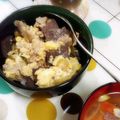 むむたんのキッチン's cooksnap of when they made フライパンで20分！簡単★豚の卵とじ丼.