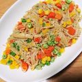 ナーちゃん's cooksnap of when they made えのきとミックスベジタブルのバター醤油.