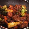 LiebeYukko's cooksnap of when they made 牛肉とかぼちゃのコチュジャン炒め.