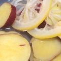 ぷぅむぅもく's cooksnap of when they made サツマイモのれもん煮.