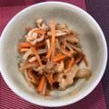 つぶらなシジミ's cooksnap of when they made 春の味覚★ウドと人参のきんぴら.