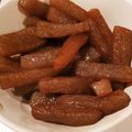 ちょこっとクック's cooksnap of when they made 簡単です・生芋こんにゃくのきんぴら.