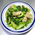 ☆ありか358☆'s cooksnap of when they made 鶏肉とセロリとピーマンの塩炒め.