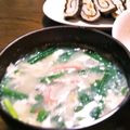 クリーピングタイム☆'s cooksnap of when they made ニラとカニかまの簡単卵スープ♪.