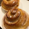 chatto's cooksnap of when they made HBで簡単シナモンロール(・ω・).