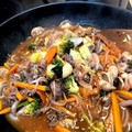 kyonceltic's cooksnap of when they made 牛薄切り肉とトマトの赤ワイン煮風.