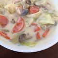 rito11's cooksnap of when they made 【簡単ルーなし】白菜クリームシチュー.
