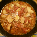 antkishi's cooksnap of when they made 鶏のソテーとひよこ豆のトマトソース煮込み.