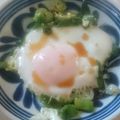 チコリママ's cooksnap of when they made ねぎ・おかかタップリ♡目玉焼き.