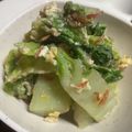 クックNC92N7☆'s cooksnap of when they made 白菜と明太子の卵炒め.