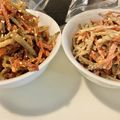 ackey1122's cooksnap of when they made 2品同時！きんぴらごぼう＆ごぼうサラダ.