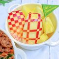 ☆のんのんの～ん☆'s cooksnap of when they made りんごの飾り切り①〈チェック柄〉.
