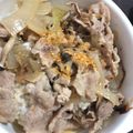 ◇さやっぴ◆'s cooksnap of when they made 出汁香るつゆだく豚丼・牛丼.