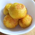 ゆけちゃめがね's cooksnap of when they made カマンベール入りポテトボール.