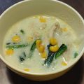 moeoke's cooksnap of when they made まるでシチュー？なんちゃって豆乳スープ♡.