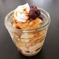 toumi's cooksnap of when they made 3分でできる黒みつきなこパフェ.