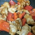 lovebird♡'s cooksnap of when they made 豚肉とパプリカのにんにく醤油炒め.