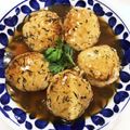 3児のymama's cooksnap of when they made 和風あん♡ひじき入り豆腐ハンバーグ.