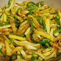 クックZTZ10H☆'s cooksnap of when they made じゃがいもとピーマンのカレーマヨ炒め.