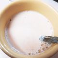♬あじさいのレシピ♬'s cooksnap of when they made ホッとハニージンジャー豆乳.
