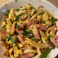 あんじ＆さすけママ's cooksnap of when they made 簡単な副菜☆ベーコンとピーマンの炒り卵.