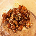 てちみかん's cooksnap of when they made 鶏皮のｶﾘｶﾘ＊照り焼き仕立て.