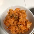 パリトントン's cooksnap of when they made ポックンパプ風キムチチーズ炒飯.