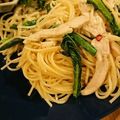nicosimple's cooksnap of when they made 菜の花のペペロンチーノ （あっさり）.