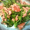 たいちゃん☆よしこ's cooksnap of when they made 豚肉とほうれん草のごま味噌炒め.