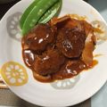 nanasworld's cooksnap of when they made 煮込みハンバーグ★野菜ジュースが決め手！.