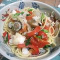 nanahouse1's cooksnap of when they made カレイのオリーブオイルパスタ.