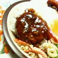 キョク's cooksnap of when they made ロコモコ☆.