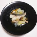 くまじゃ's cooksnap of when they made 鱈と白菜のあったかスープ.