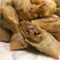 ♡てるてる♡'s cooksnap of when they made 簡単☆メイン&節約 豚こまと長ねぎの春巻.