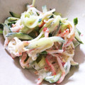 なぽりたんの台所's cooksnap of when they made かにかまときゅうりのマヨポン和え.